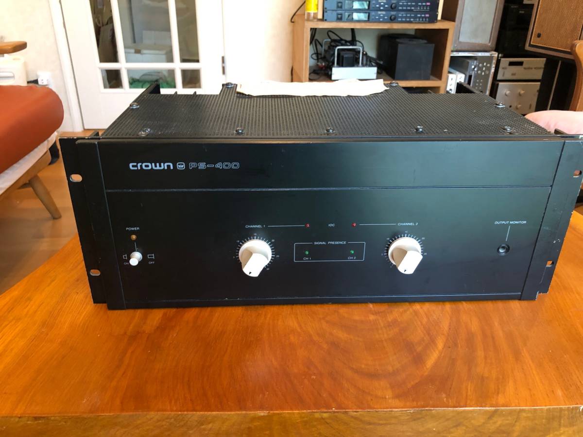 CROWN PS-400 Crown - 業務用パワーアンプ PS Yahoo!オークション eBay