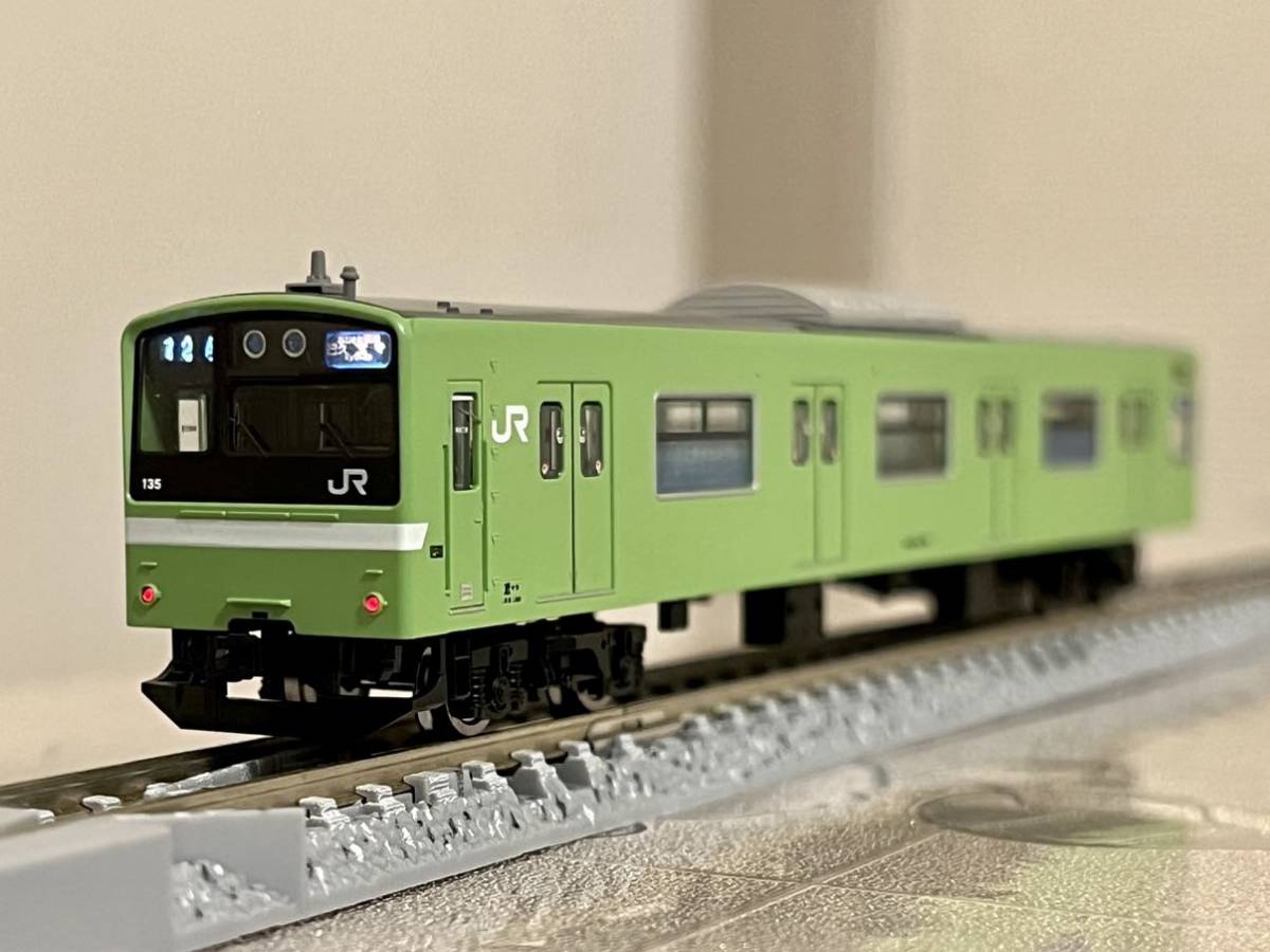 加工品]TOMIX 98813 201系(JR西日本30N更新車・ウグイス) 6両セット