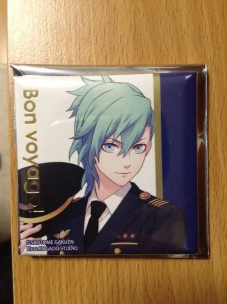 うたの☆プリンスさまっ♪シャイニングエアライン缶バッジ美風藍_1