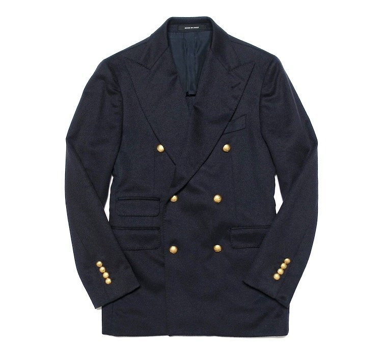 定価13万 美品 TAGLIATORE タリアトーレ Brilla別注 金ボタン キャメル