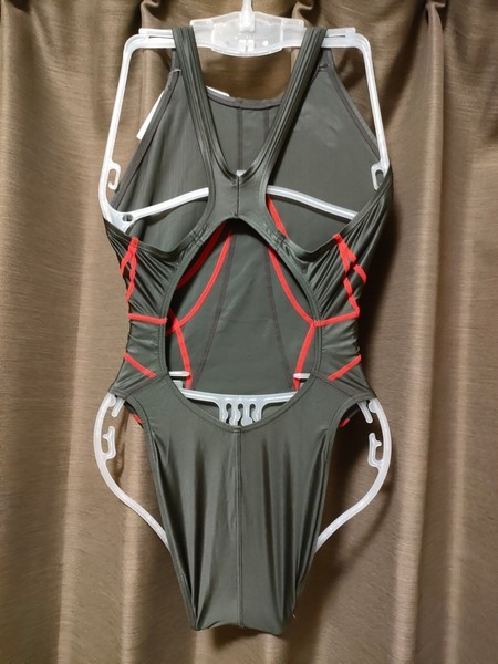 asics 競泳水着 ガンメタLサイズ