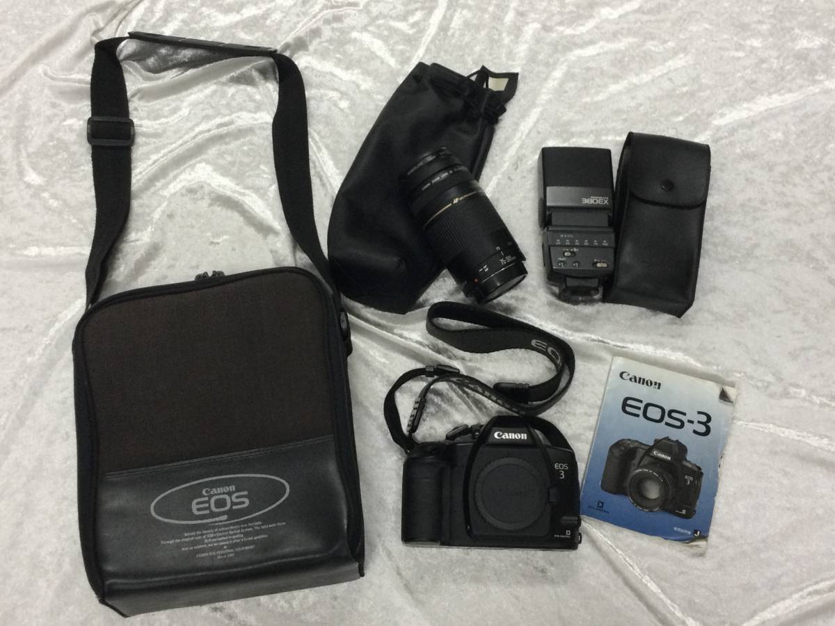 U30◇【動作/精度未確認】Canon EOS3 フィルムカメラ CANON ZOOM LENS