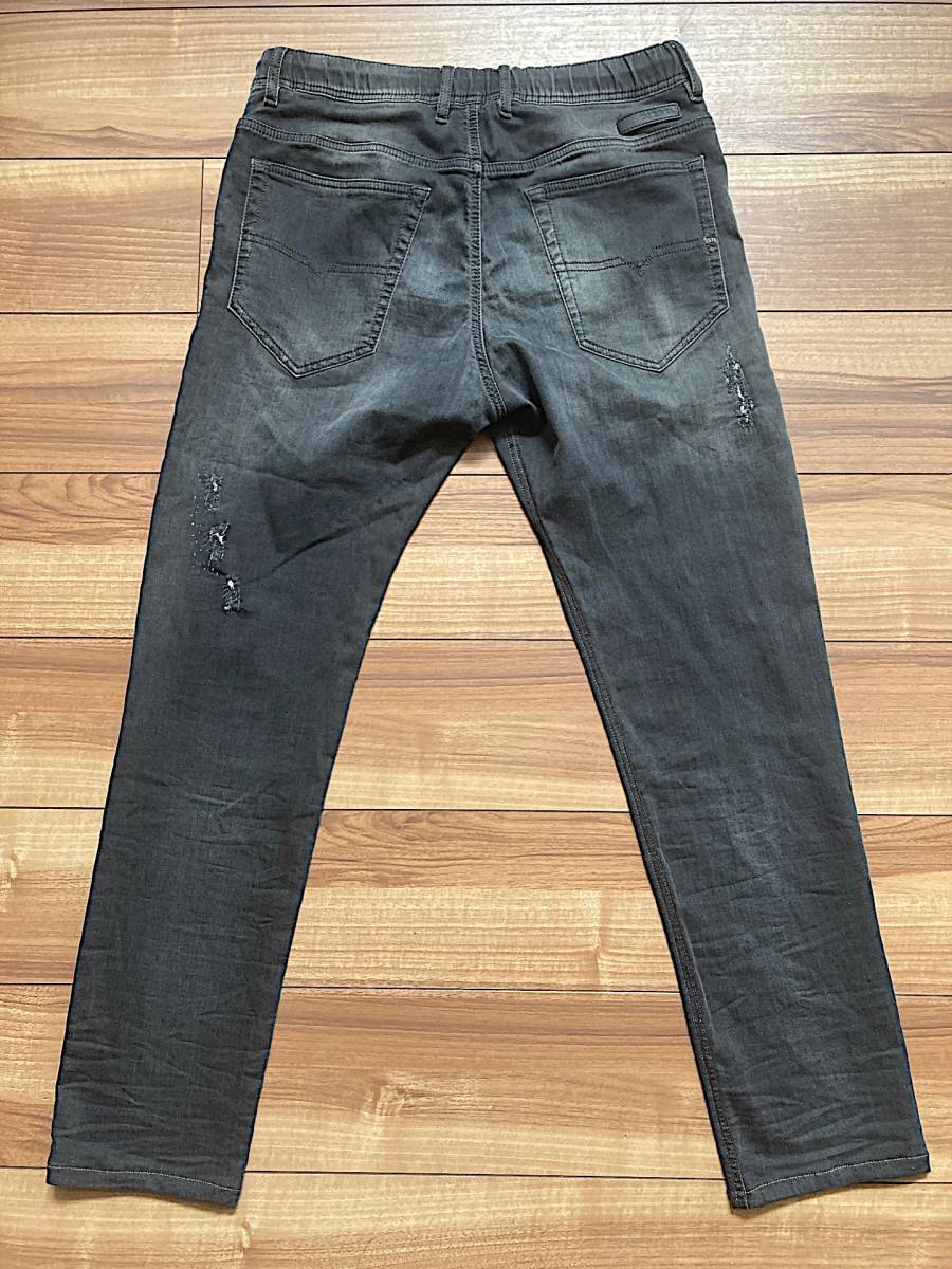 美品】DIESEL ディーゼル パンツ ブラック 黒 サイズ:W26 L30 | 25AW