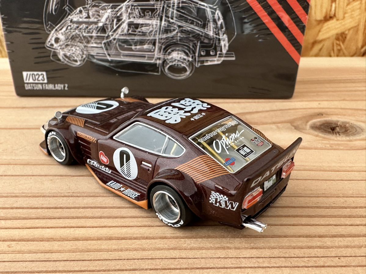 KAIDO HOUSE × MINI GT 1/64 ダットサン フェアレディ Z ダークレッド 