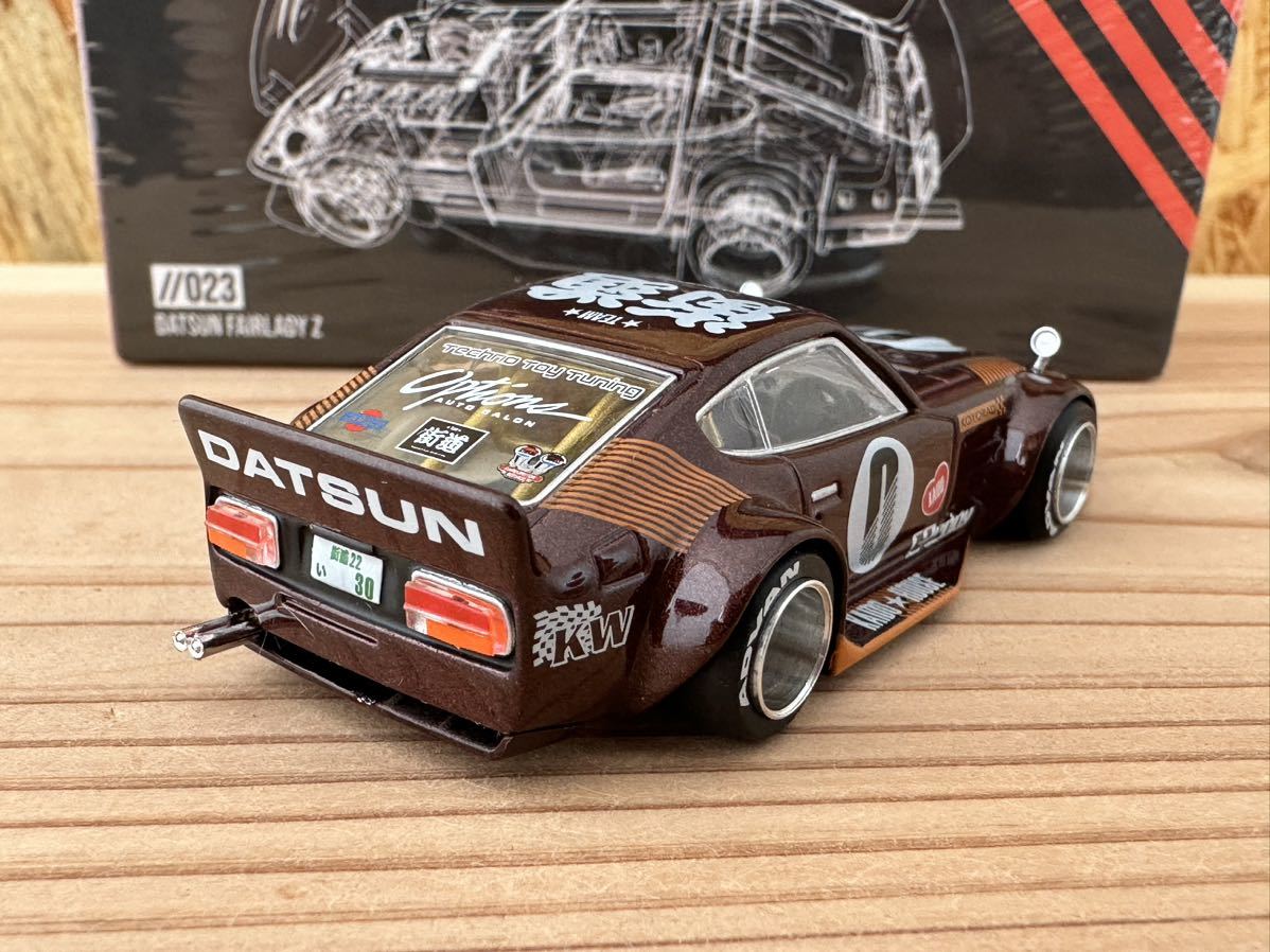 KAIDO HOUSE × MINI GT 1/64 ダットサン フェアレディ Z ダークレッド 