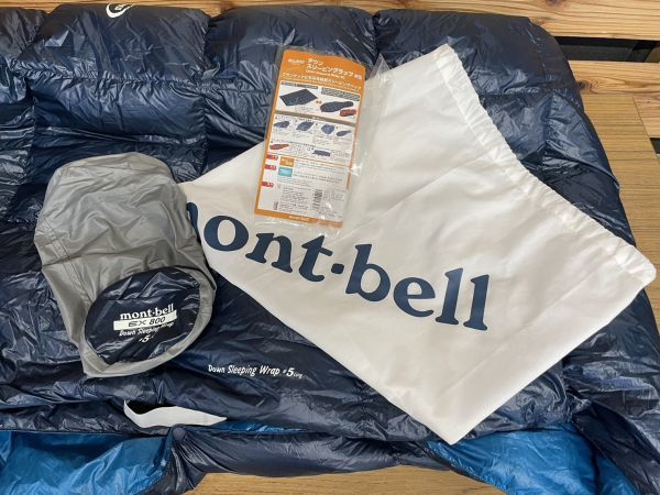 新品未開封)ダウンスリーピングラップ#5 モンベル mont-bell