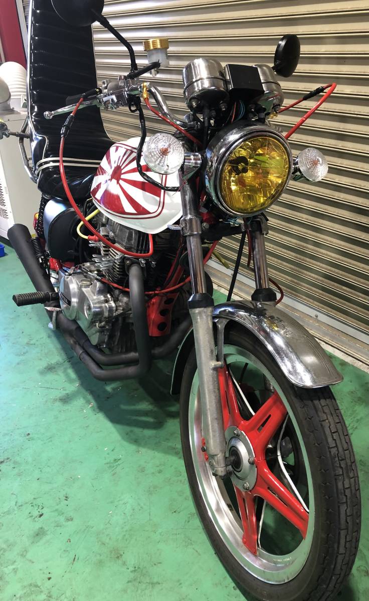 CM250T 角タンク仕様 ホーク バブ 6速エンジン 国内物 書類付 MC04