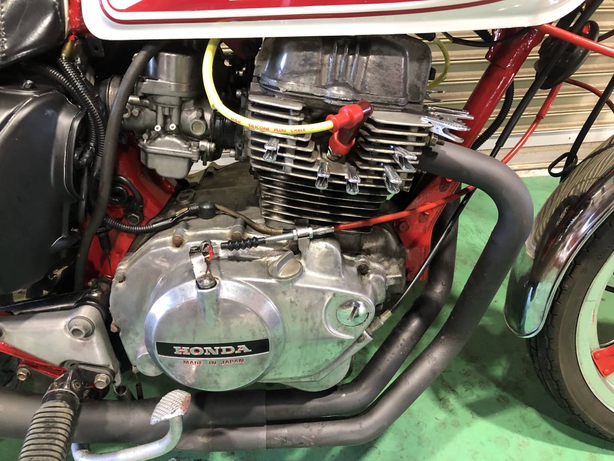 CM250T 角タンク仕様 ホーク バブ 6速エンジン 国内物 書類付 MC04
