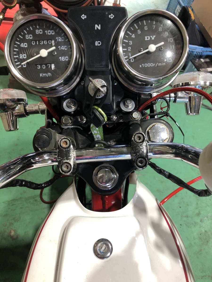 CM250T 角タンク仕様 ホーク バブ 6速エンジン 国内物 書類付 MC04