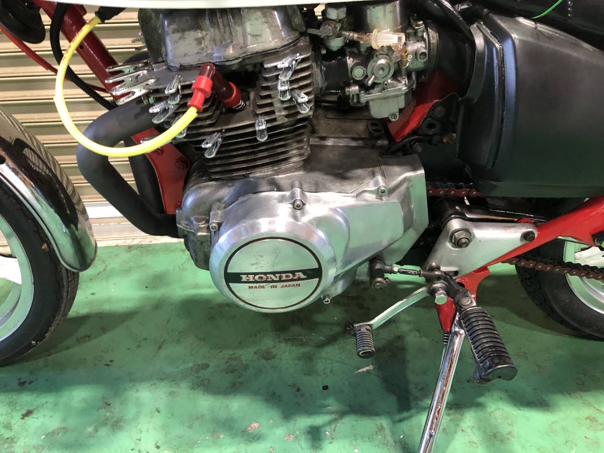 CM250T 角タンク仕様 ホーク バブ 6速エンジン 国内物 書類付 MC04