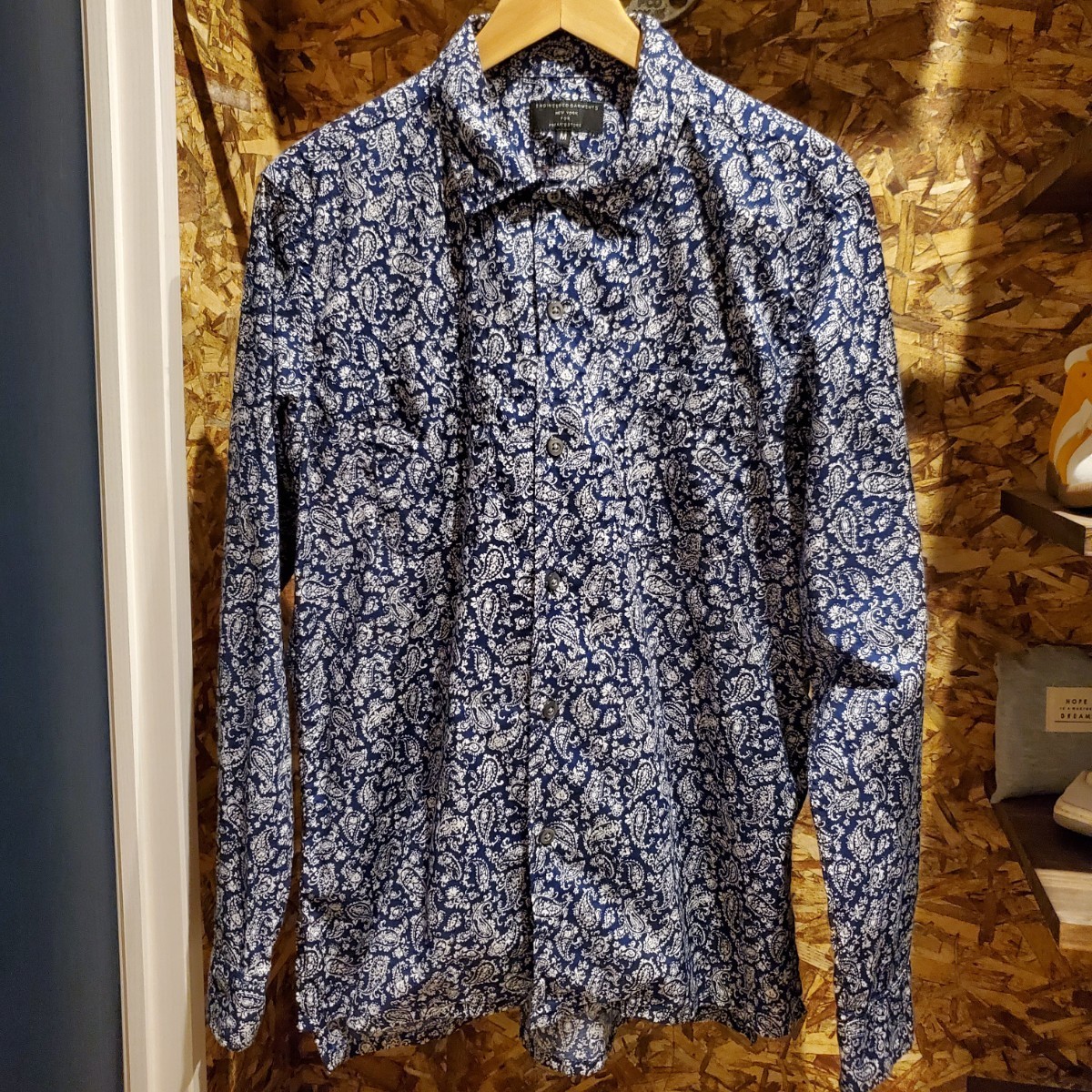 美品 ENGINEERED GARMENTS for FREAKSSTORE ペイズリー 総柄 長袖シャツ Mサイズ Nepenthes Needles 別注 エンジニアードガーメンツ 