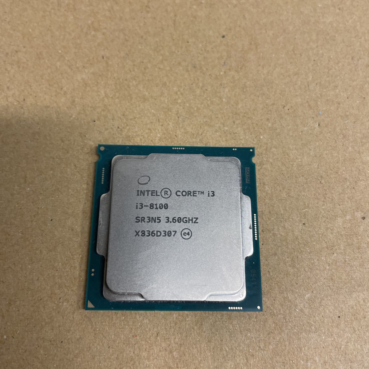 コ14 Intel Core i3 8100 CPU Core Intel i3-8100 Cores 0 BX80684I38100