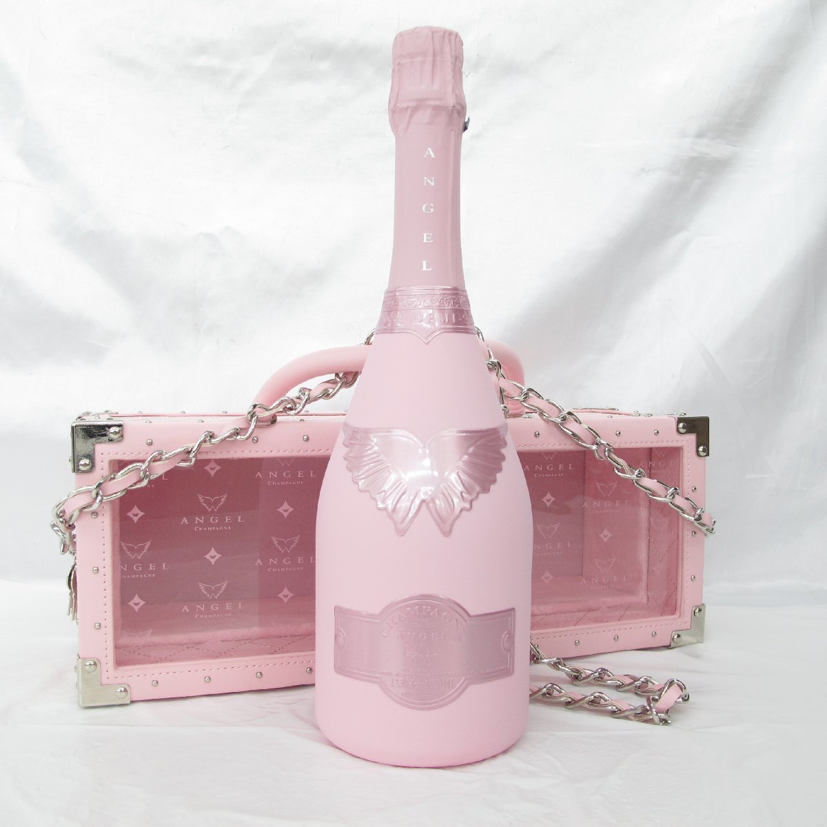 未開栓】ANGEL エンジェル ドゥミセック ロゼ ピンク シャンパン 750ml