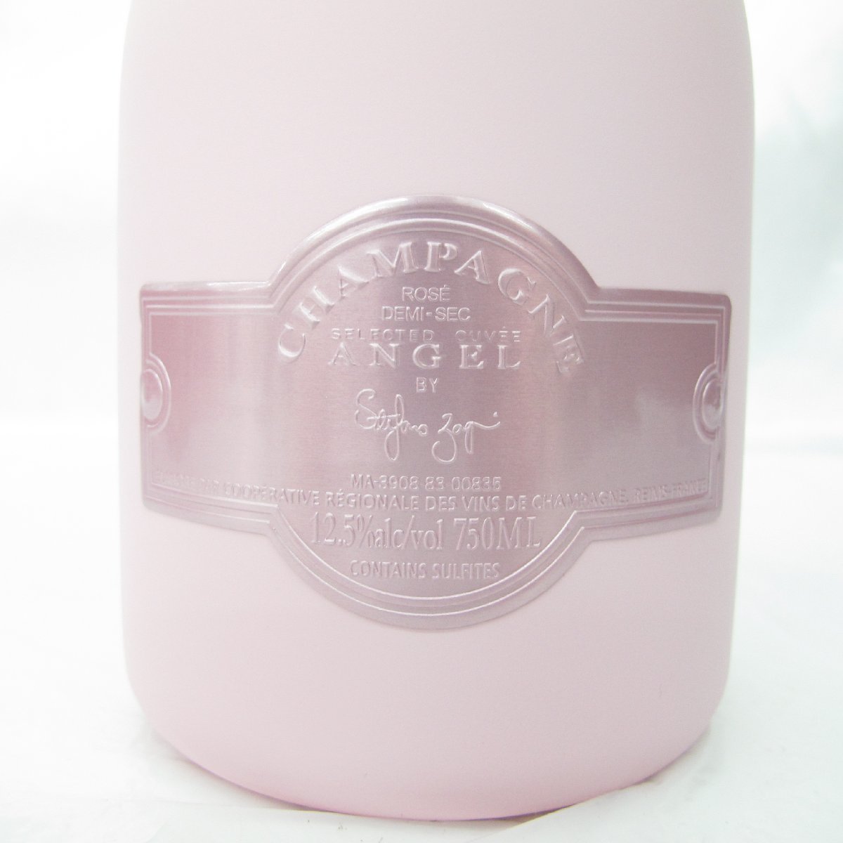 未開栓】ANGEL エンジェル ドゥミセック ロゼ ピンク シャンパン 750ml