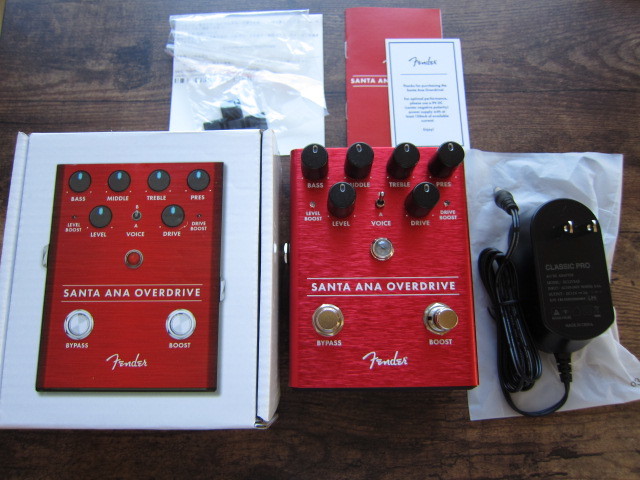 FENDER SANTA ANA OVER DRIVE フェンダー