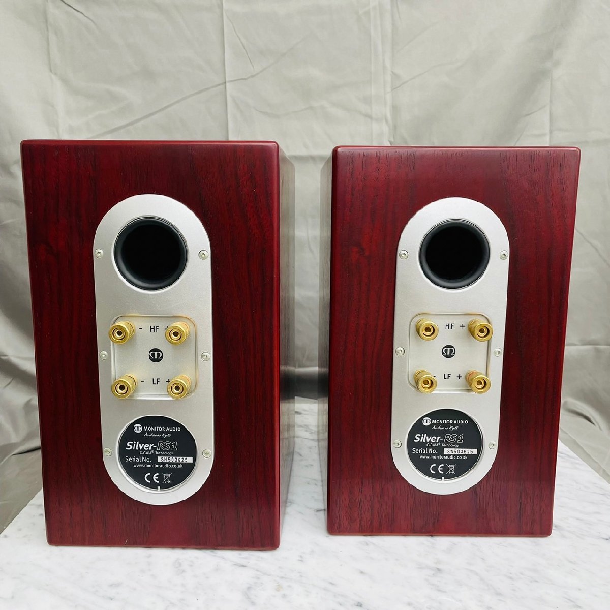T1791〇【中古】MONITOR AUDIO モニターオーディオ Silver-RS1