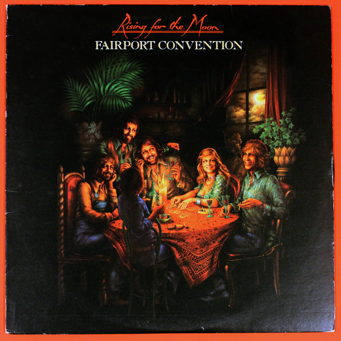 ◆LP◆Fairport Convention / フェアポート・コンヴェンション「Rising For The Moon」Island ILPS 9313/1975/英国盤/ピンクリム/サイケ