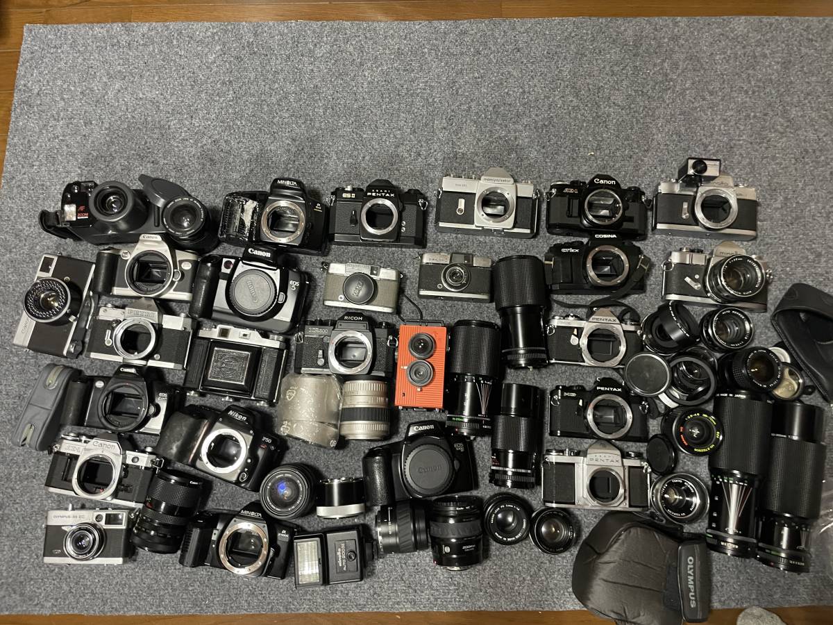 ★訳あり特価★ カメラまとめ売り PENTAX CANON EOS5 0825-6