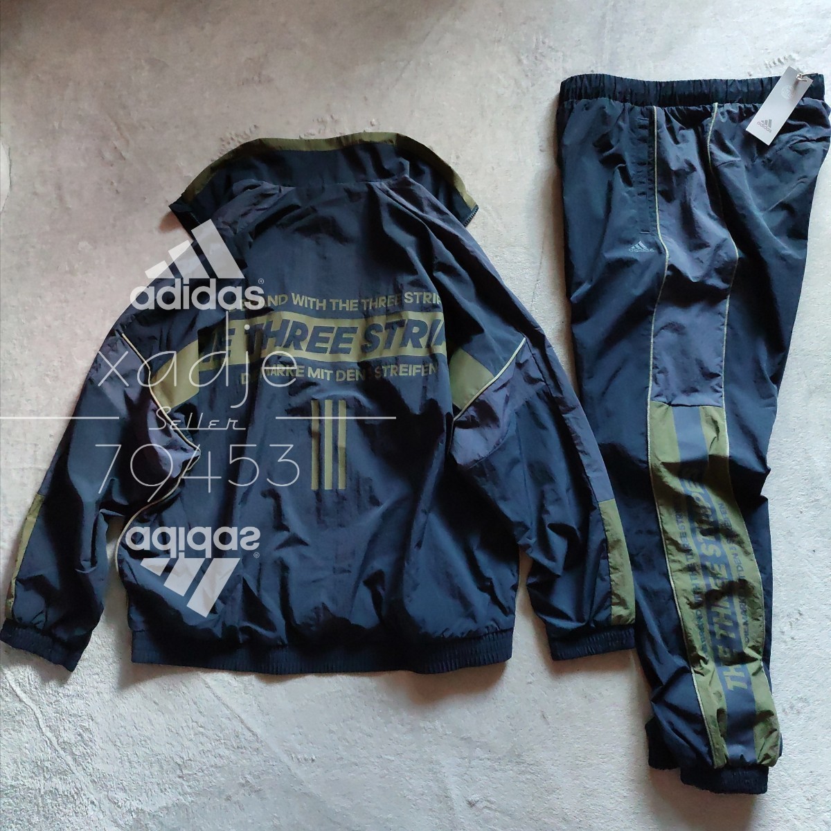 アディダス ショップ THREE STRIPES スウェット セットアップ 楽天市場