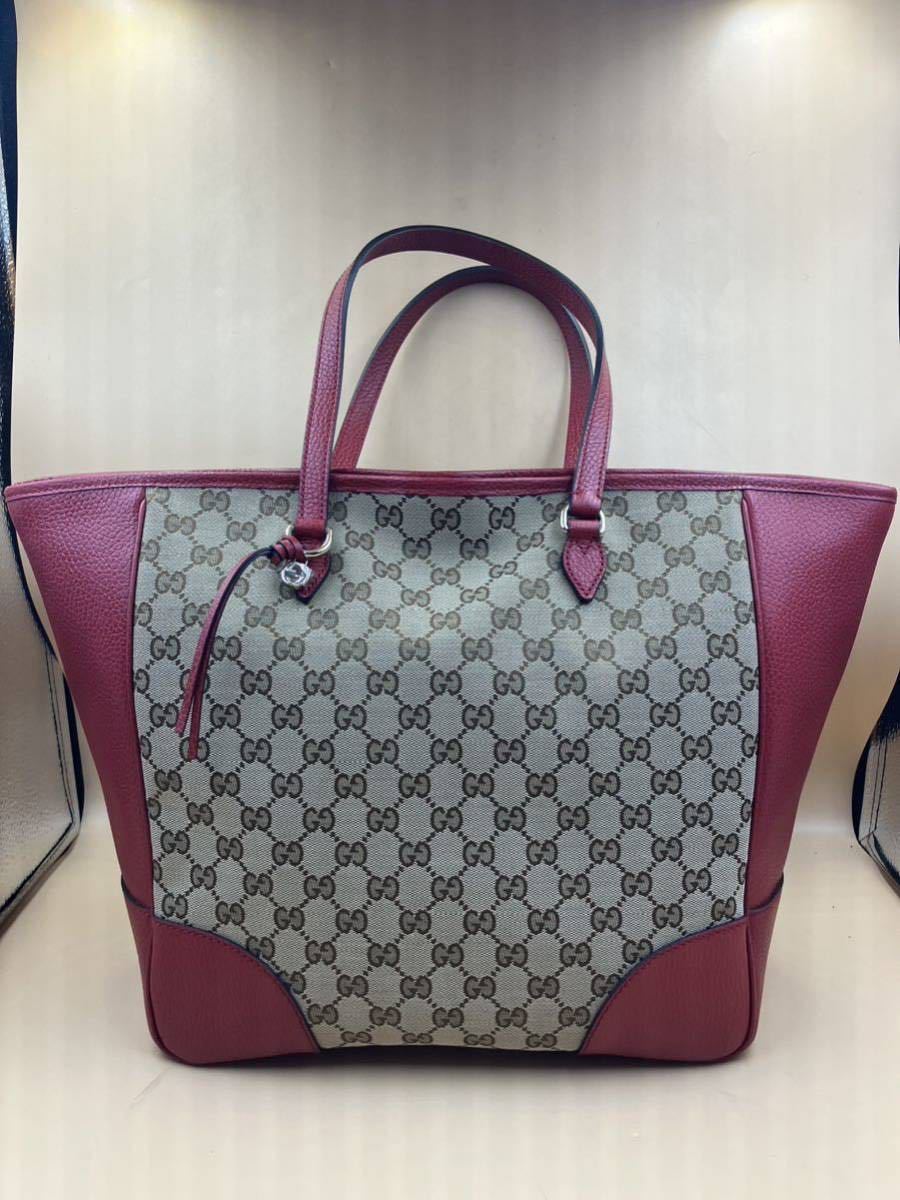 激安大特価，新品 越2/ GUCCI トートバッグ グッチ 保管品 レッド 保存袋付き(かばん、バッグ)｜売買されたオークション情報、yahooの商品情報をアーカイブ公開 - オークファン かばん、バッグ