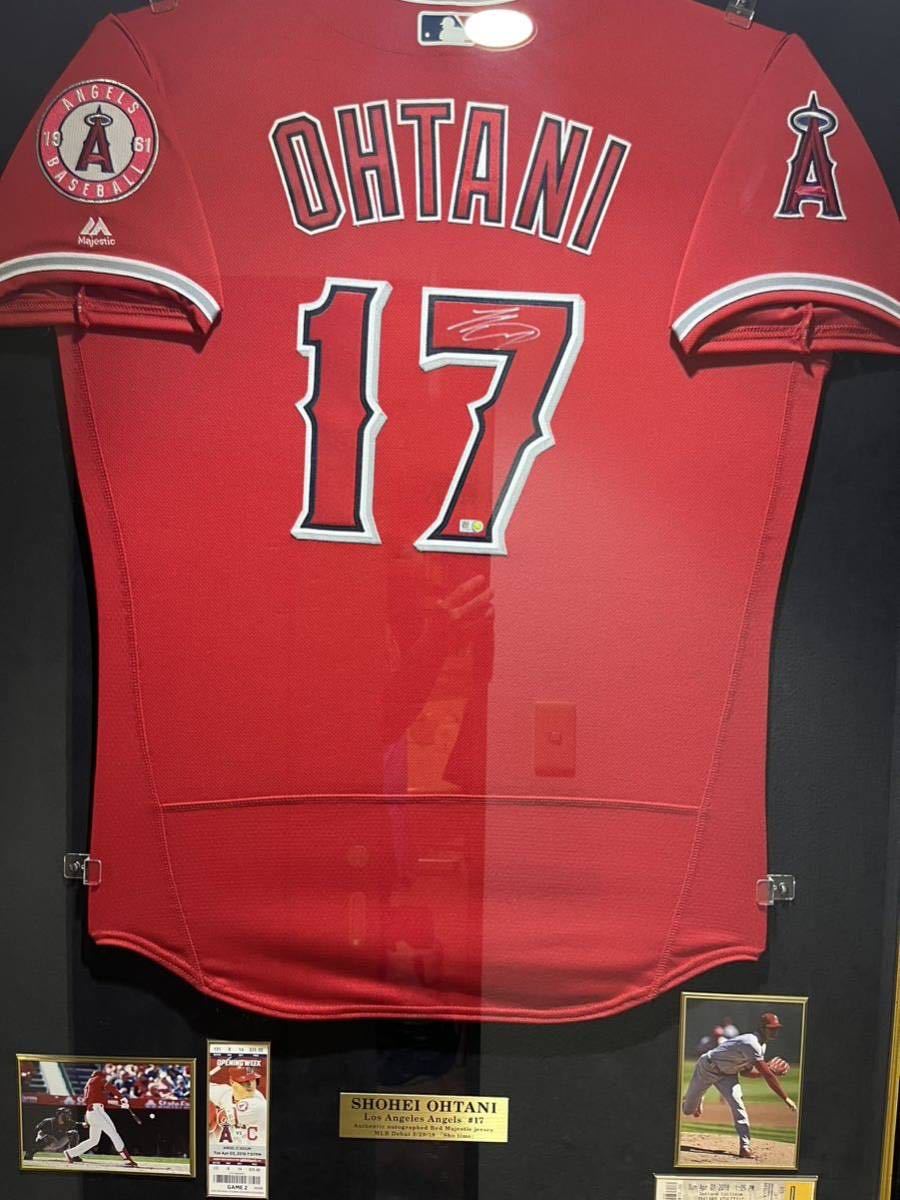 激レア】【フルオーダー額装】大谷翔平 直筆サインユニフォーム 