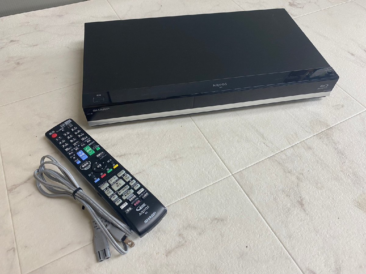 SHARP AQUOS BD-W1700 整備済HDD新品交換 1TB HDD新同品交換第 SHARP AQUOS BD-W1700 整備済HDD新品交換 1TB HDD新同品交換第