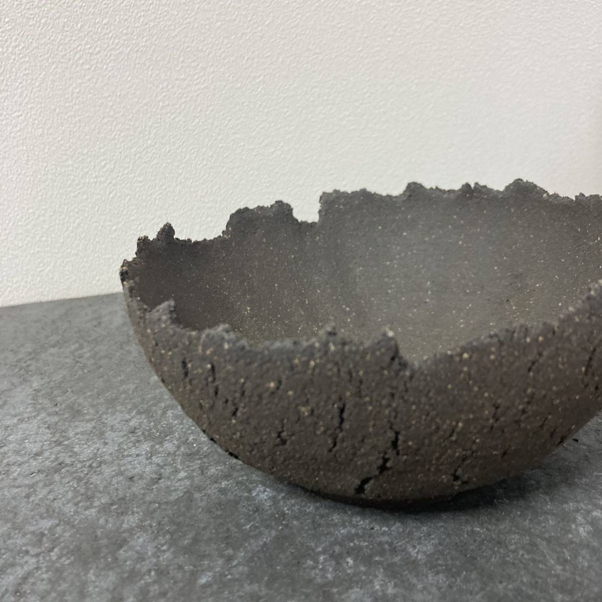 吉光窯 kikko 高橋隼哉 象裂文 浅鉢 Lサイズ 植木鉢 陶器鉢 pot 鉢