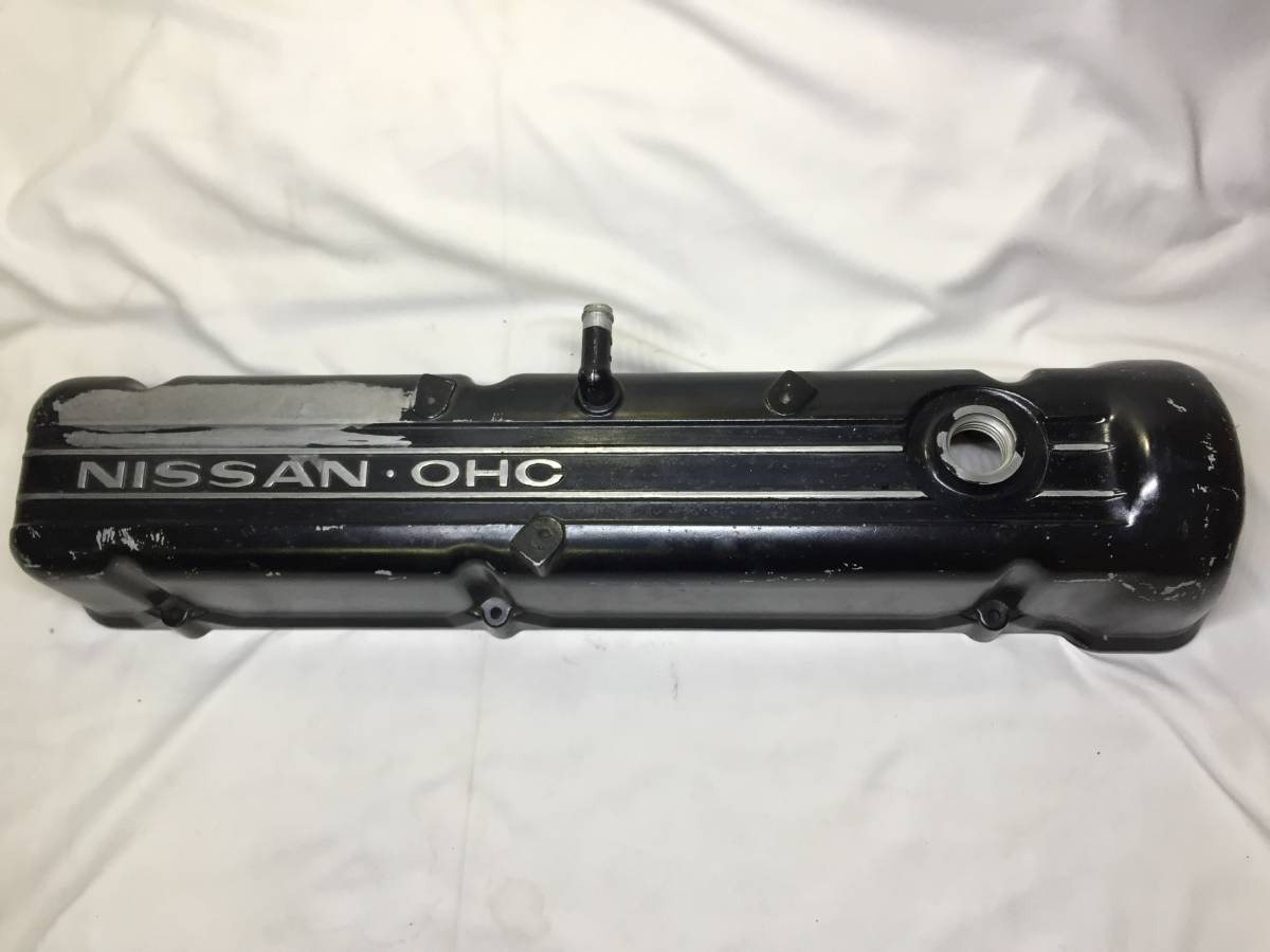 当時物 希少 L型 ヘッドカバー タペットカバー L型 L6 ハコスカ