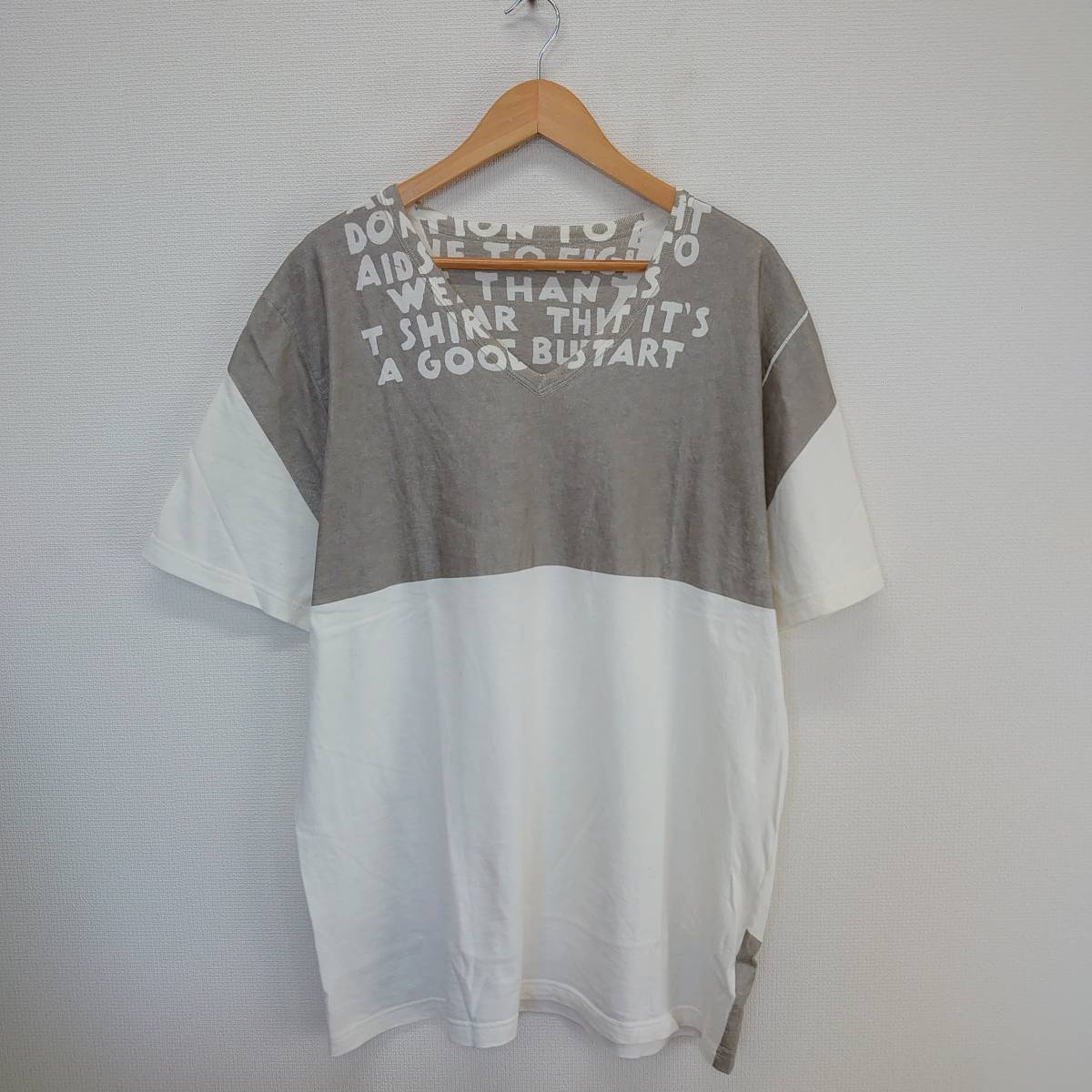 Martin Margiela マルタン・マルジェラ エイズTシャツ 半袖 コットン