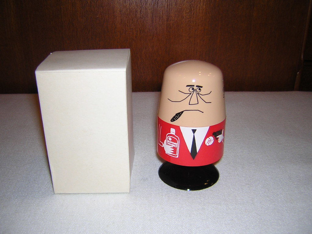 箱付き未使用！昭和レトロ 当時物 SUNTORY サントリー アンクルトリス
