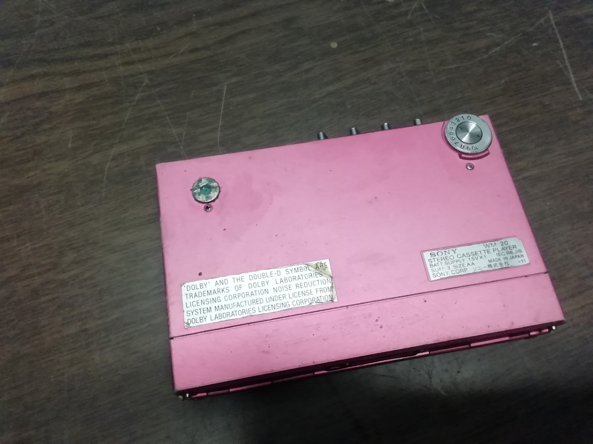 動作未確認 ジャンク SONY/ソニー WALKMAN/ウォークマン カセット