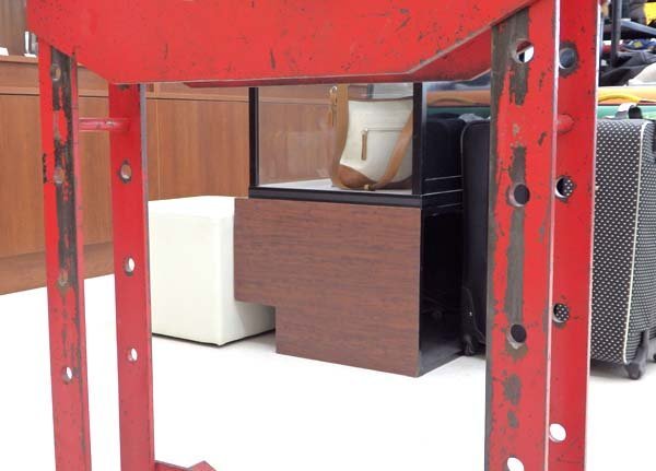 動作品 油圧プレス 北海道 千歳市⁄恵庭市 0 笹川ささの「おめさんなにのめしこぃ 千歳市/恵庭市 近郊配送/引取限定 動作品 BANZAI/バンザイ 油圧プレス HP-30MD 15トン 門型プレス 手動式 圧入工具 自動車整備