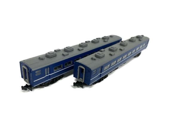 【1円】 六半 ロクハン T006-1 国鉄 14系特急形客車 4両基本セット 鉄道模型 ジャンク S7348742