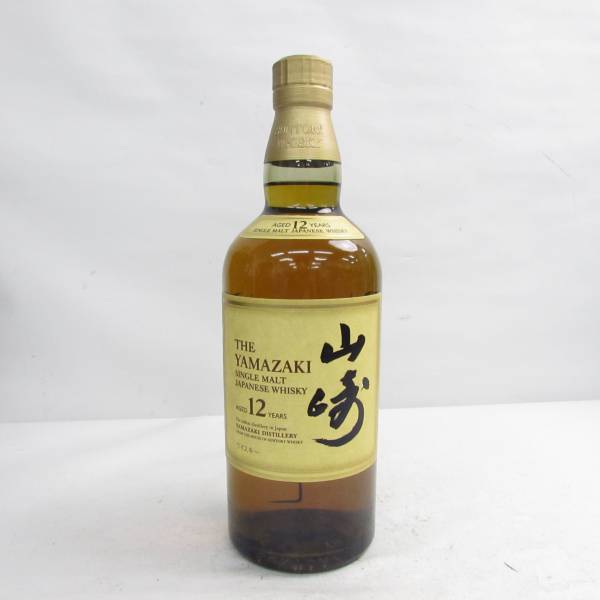 1円~SUNTORY（サントリー）山崎 12年 43％ 700ml X23H240013