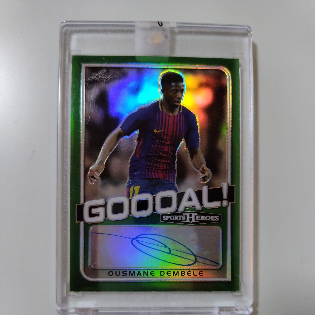 ウスマン・デンベレ 直筆サイン auto - 世界150枚限定topps UCC Yahoo
