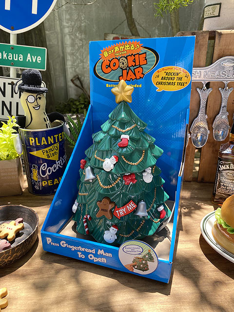 Spode クリスマスツリー サンタクッキージャー - 12インチ ドロマイト