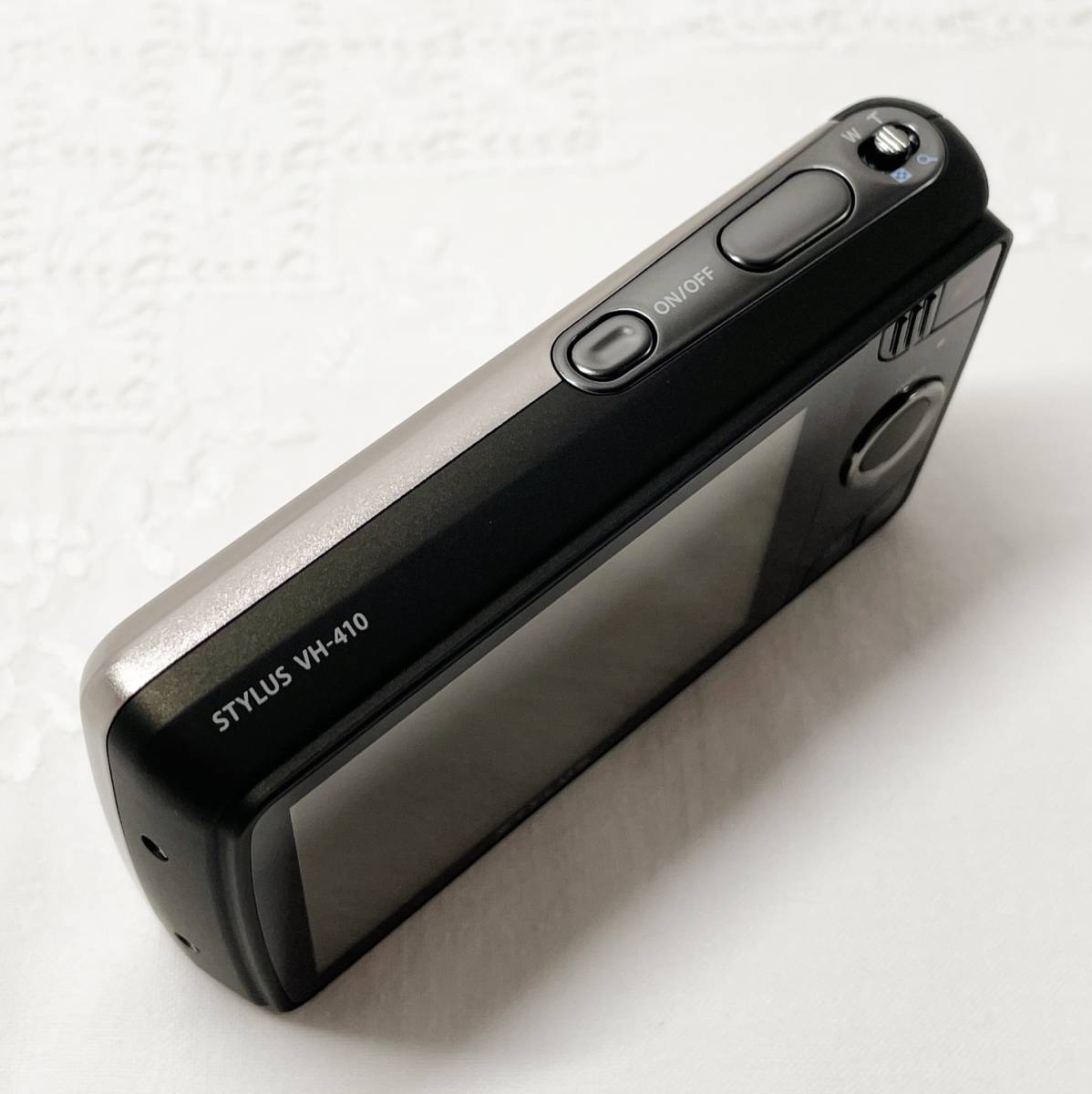 【美品・動作良好】OLYMPUS デジタルカメラ STYLUS VH-410【シルバー