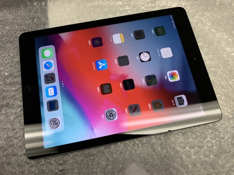 2026，お買い得 DQ579 SoftBank iPad Air 第1世代 Wi-Fi+Cellular A1475 スペースグレイ 16GB(iPad本体)｜売買されたオークション情報、yahooの商品情報をアーカイブ公開 - オークファン iPad本体