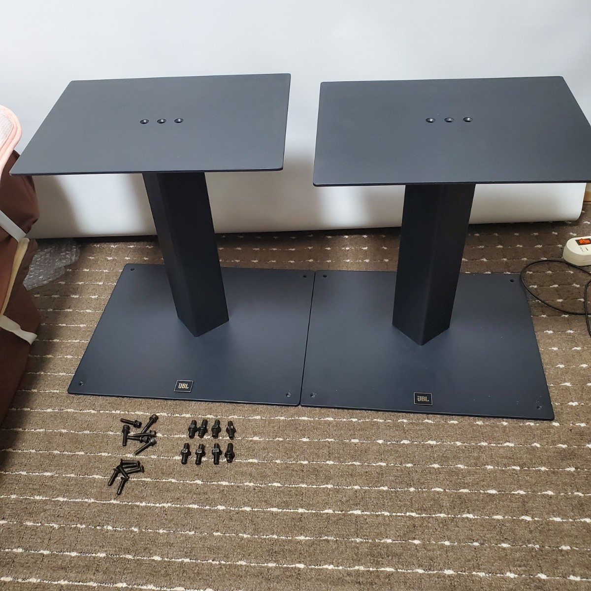 即決 JBL JS-250 スピーカースタンド 4312 4311 シリーズ等 4318 4319 L100 4312mkⅡ 4312A などに対応可能