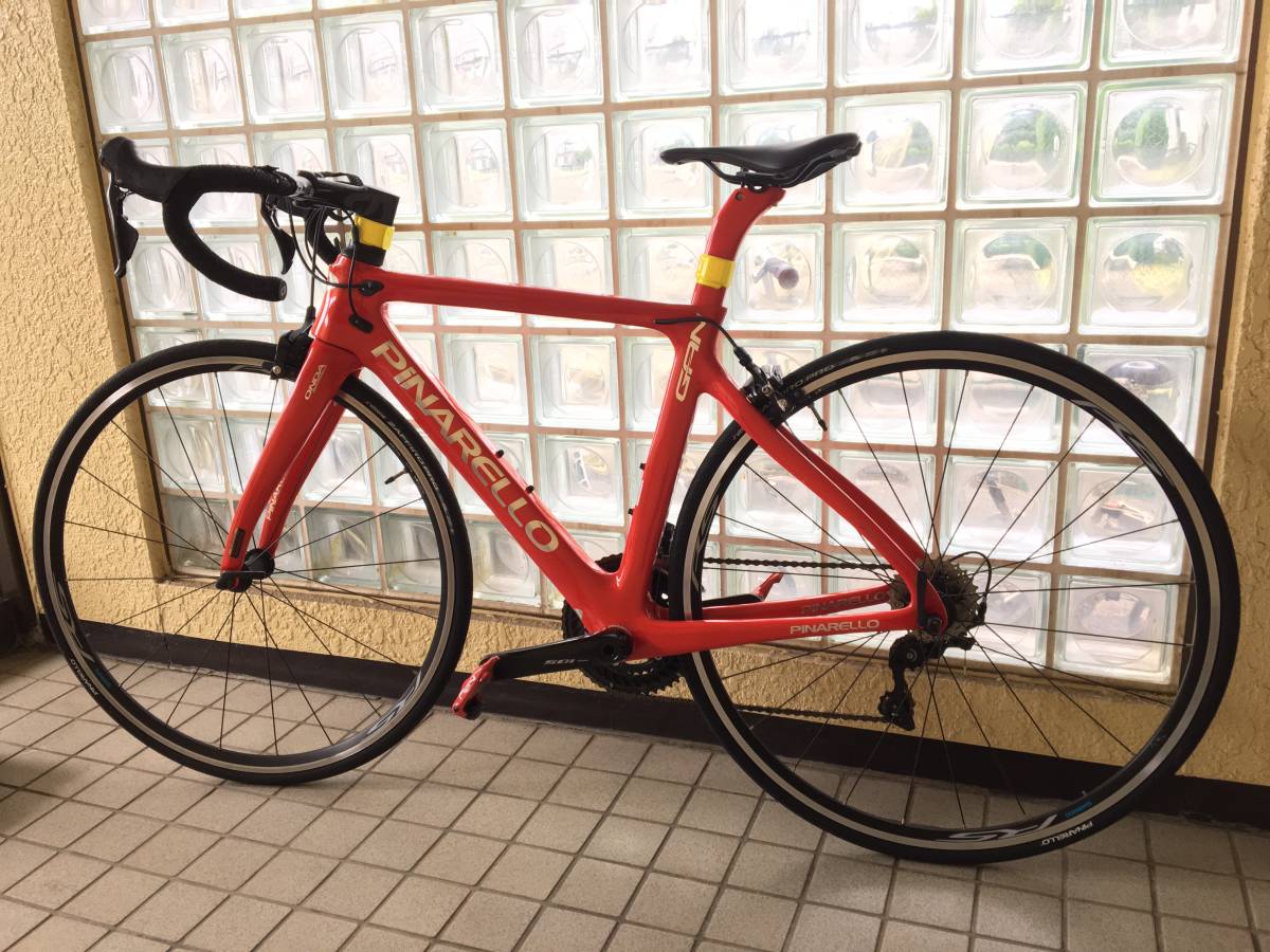 輪行箱発送します。）Pinarello GAN ロードバイク ブラック/レッド 