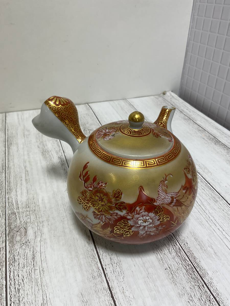 送料無料　明治～大正期九谷焼　仙人図急須　★希少品★　煎茶道具 明治大正期九谷 仙人図急須 品 煎茶道具 九谷焼 急須 ティーポット