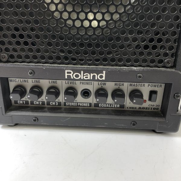 Roland ローランド CM-30 CUBE MONITOR モニターアンプ 音出し確認済み