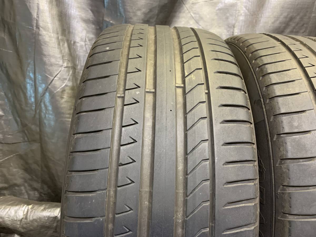 バリ溝 ピレリ 245/45R18 ドラゴンスポーツ 4本セット 中古タイヤ 2021