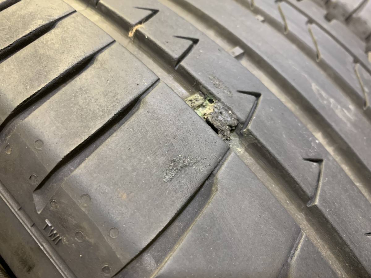 バリ溝 ピレリ 245/45R18 ドラゴンスポーツ 4本セット 中古タイヤ 2021