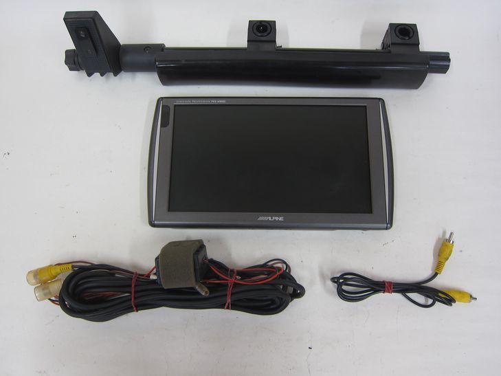 (278) アルパイン 9インチリアモニター PKG-M900C 映像が綺麗です＾＾ｂ