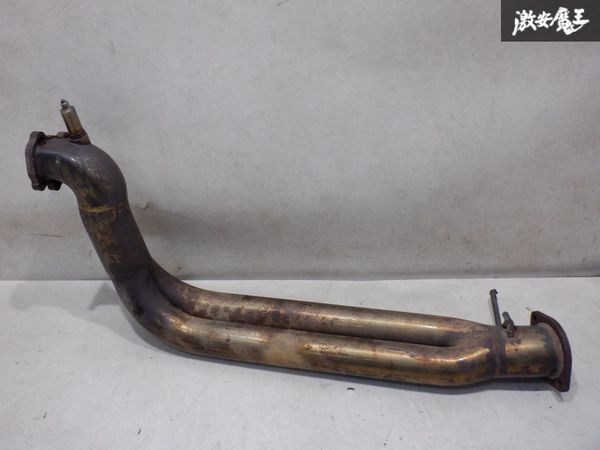 売り切り 最落無し HPI 加工品 S13 S14 S15 シルビア RPS13 180SX SR20DET ステンレス フロントパイプ アウトレット一体型 ● 棚1N11