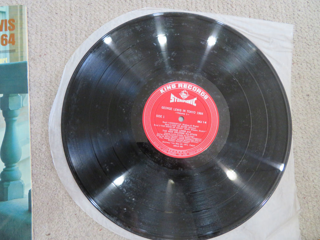 LP GEORGE LEWIS ジョージルイス IN TOKYO 1964 名盤 No.2の入札履歴