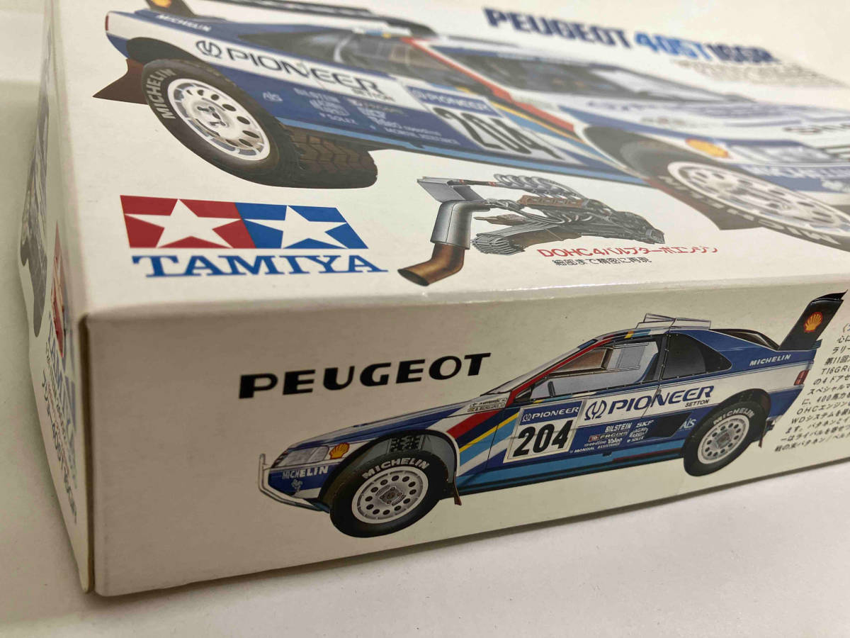 プラモデル タミヤ プジョー405T16GR (1989年パリ・ダカール優勝車) 1
