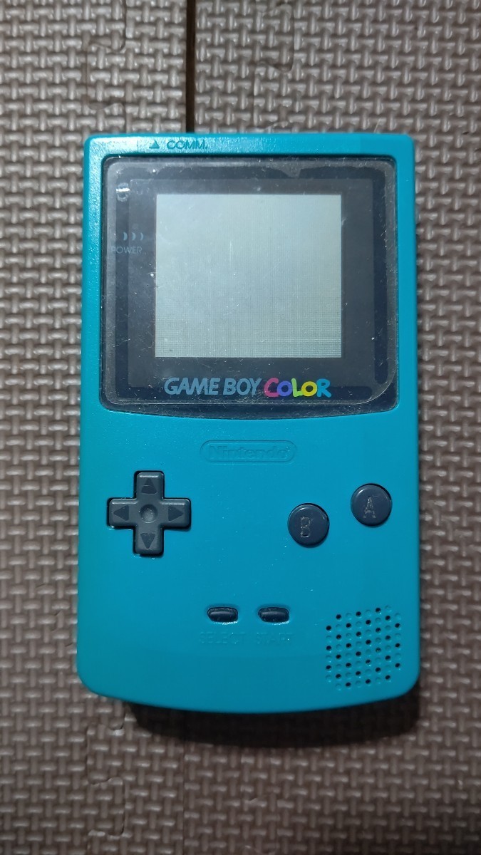 ゲームボーイカラー本体(CGB-001)のみ　電池での起動確認済み