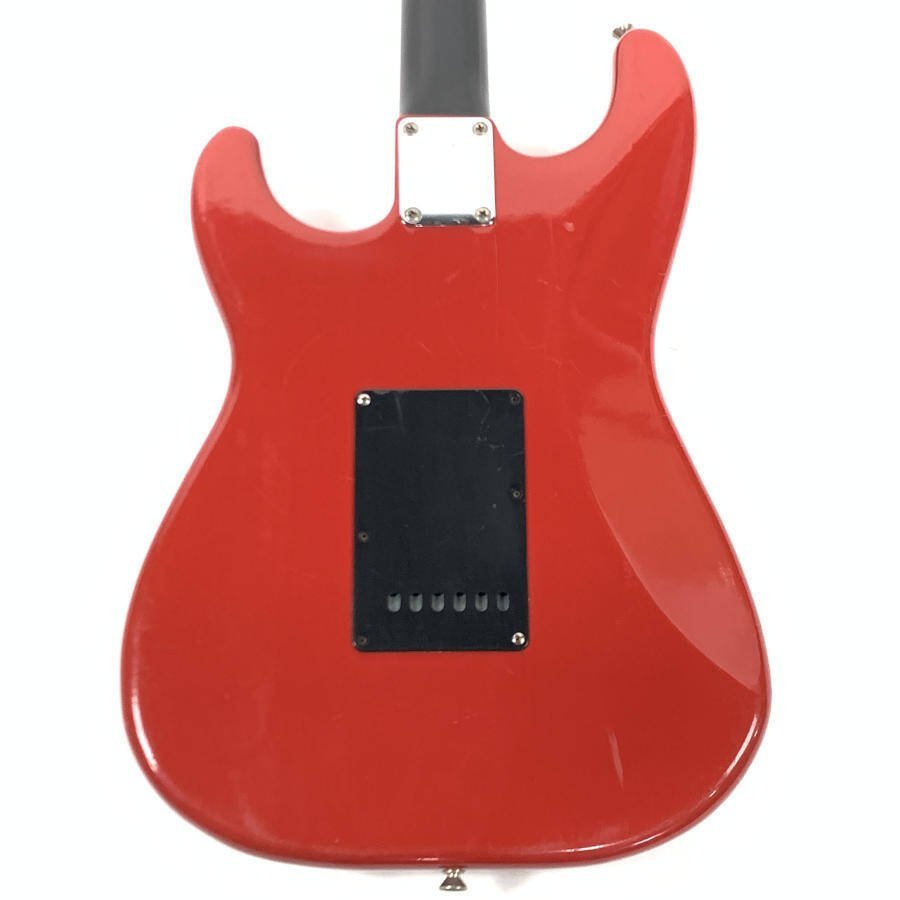 こ*ら様 引き取り可能 FERNANDES レッドエレキギター ストラトタイプ